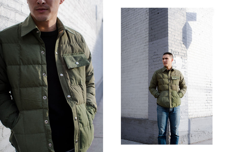 Crescent Down Works for 3sixteen.