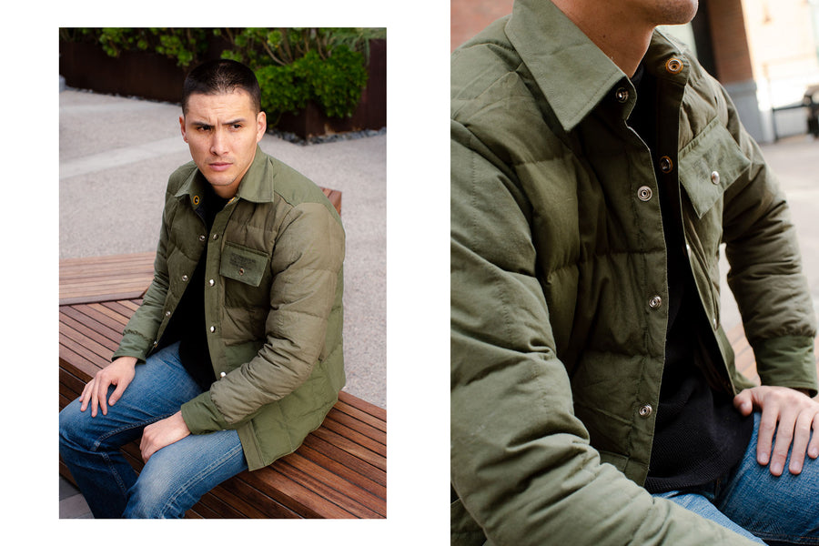 Crescent Down Works for 3sixteen.