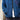 A close up image of a blue jacket.