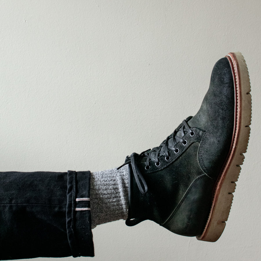 Favorites: Charcoal Chamois Scout Boots.