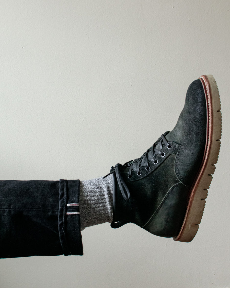Favorites: Charcoal Chamois Scout Boots.