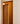 An open dressing room door