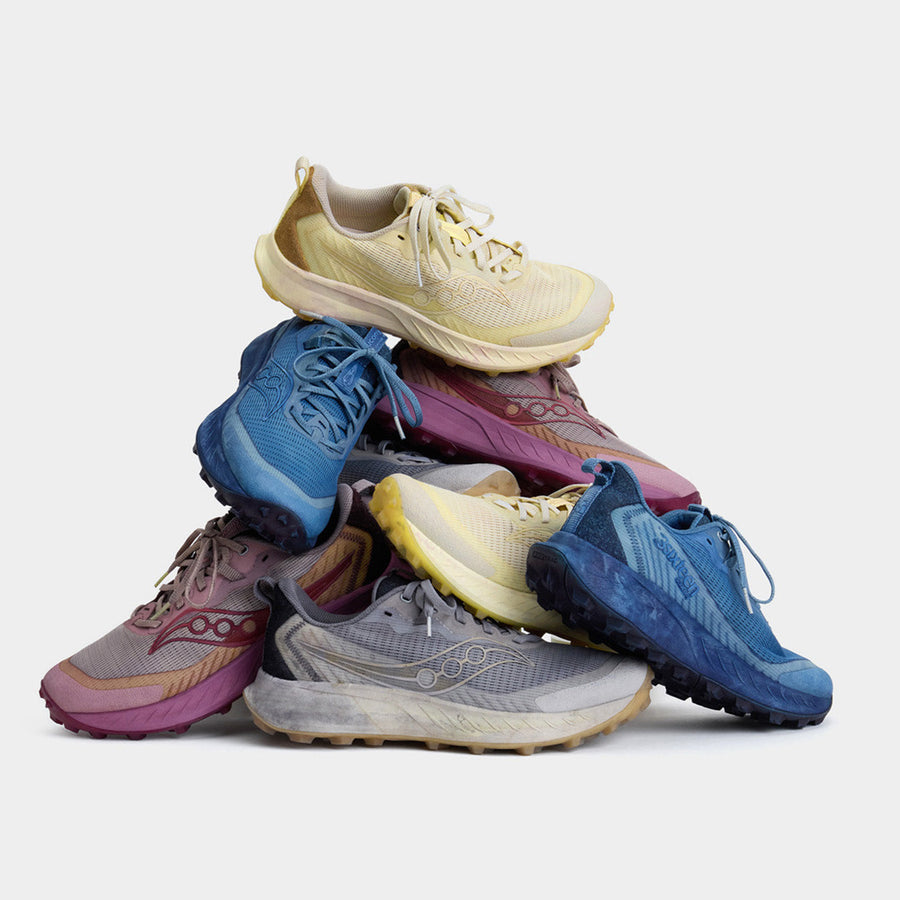 3sixteen x Saucony Peregrine 15 "Gesso."