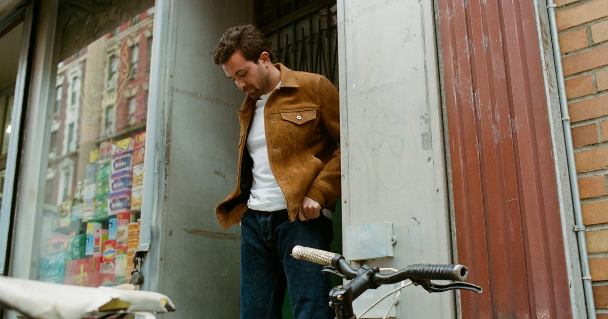 Schott for 3sixteen - Suede Type 3s.