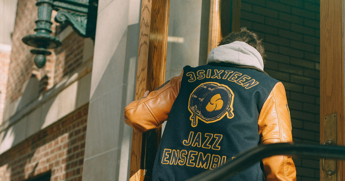 Dehen for 3sixteen Varsity Jacket.