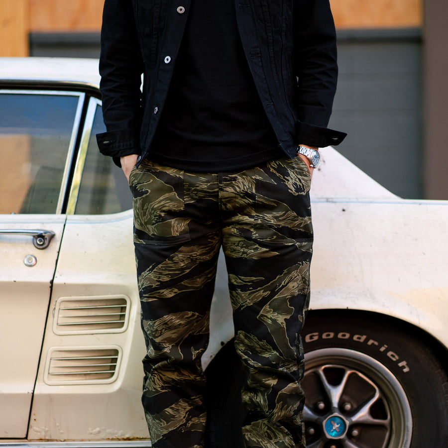 Up Close: Fatigue Pants.