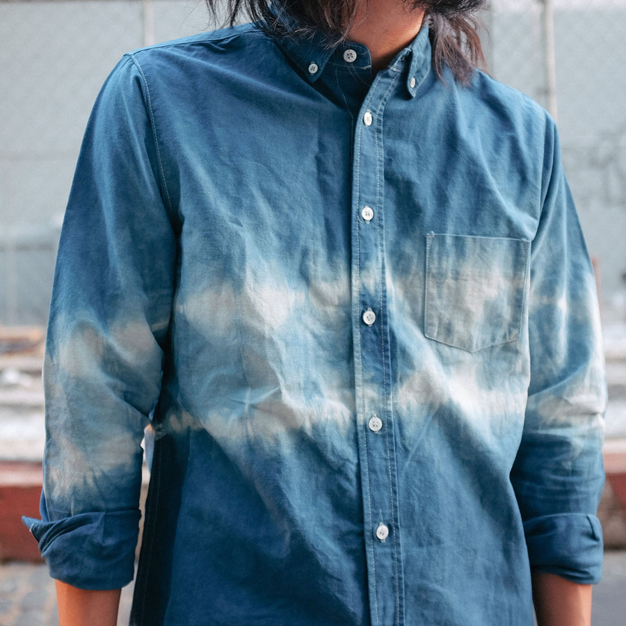 Indigo Shibori Capsule.