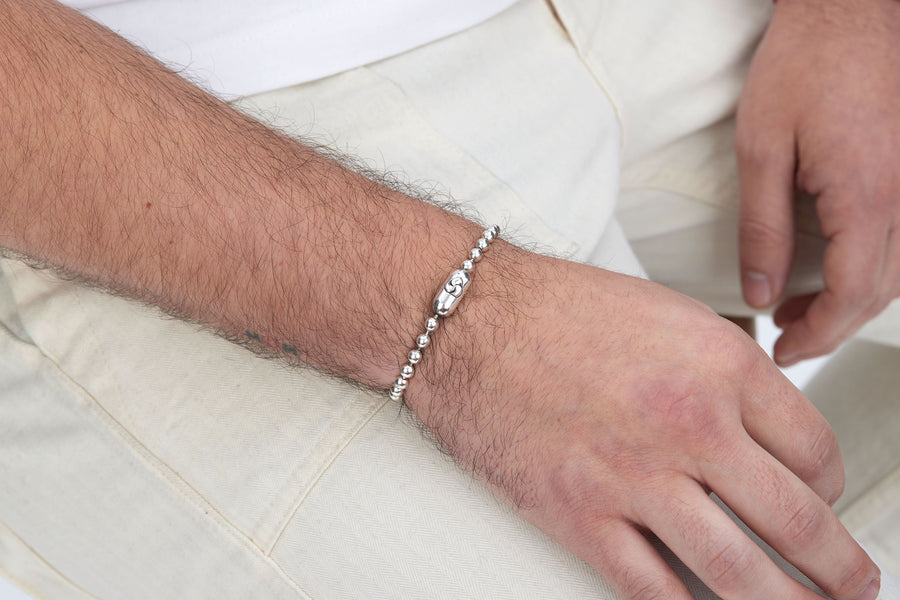 Ball Chain Bracelet ~ Sterling Silver