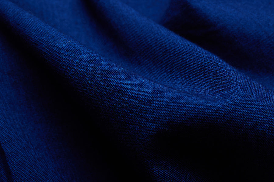 Club Collar Shirt ~ Indigo Selvedge Broadcloth