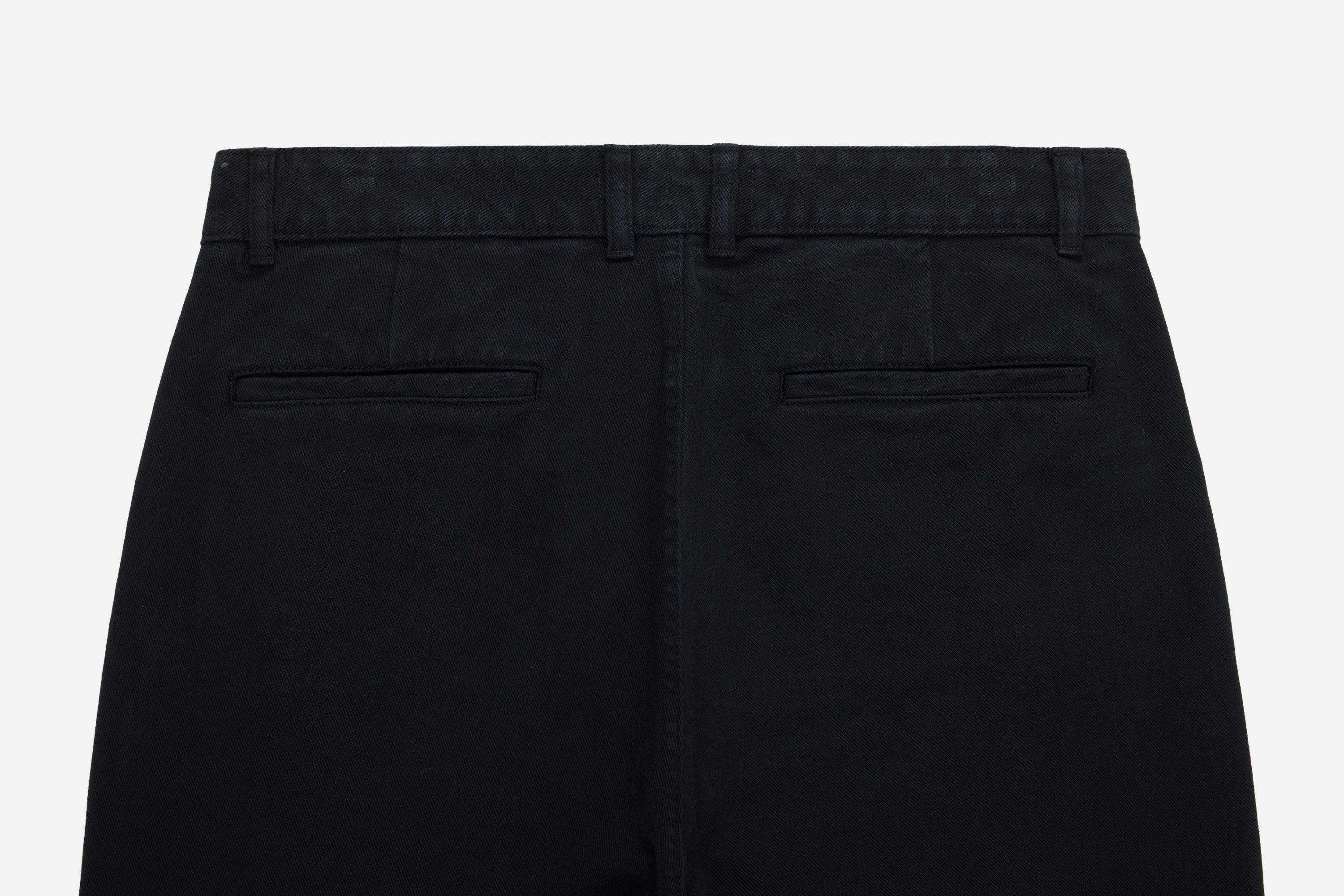 オクスン ブラック コットンパンツ black cotton pants 3 Work Pant ~ Black Twill – 3sixteen