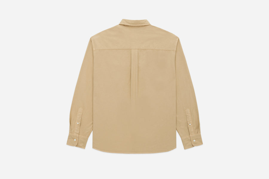 Big Oxford Shirt ~ Safari Tan