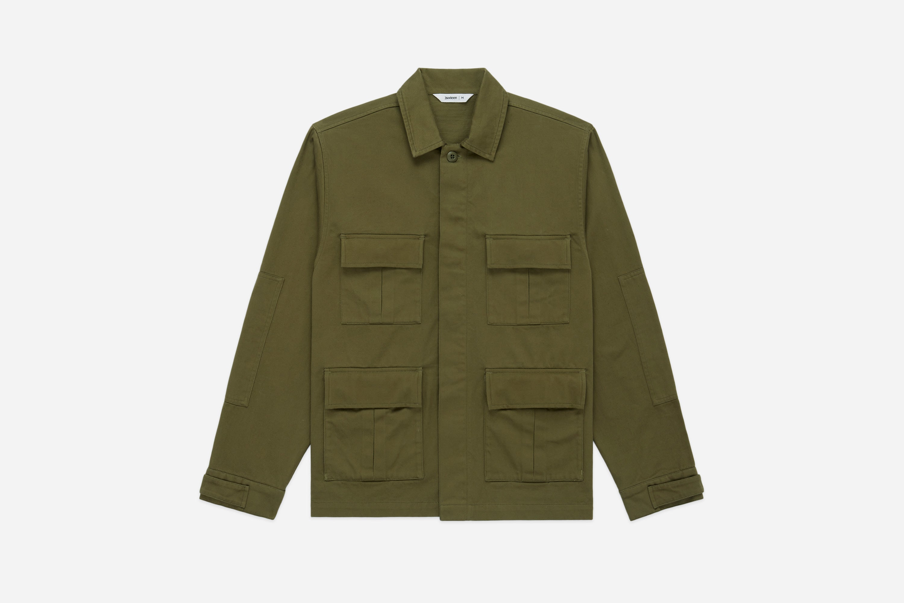 BDU Jacket ~ Olive Back Satin – 3sixteen