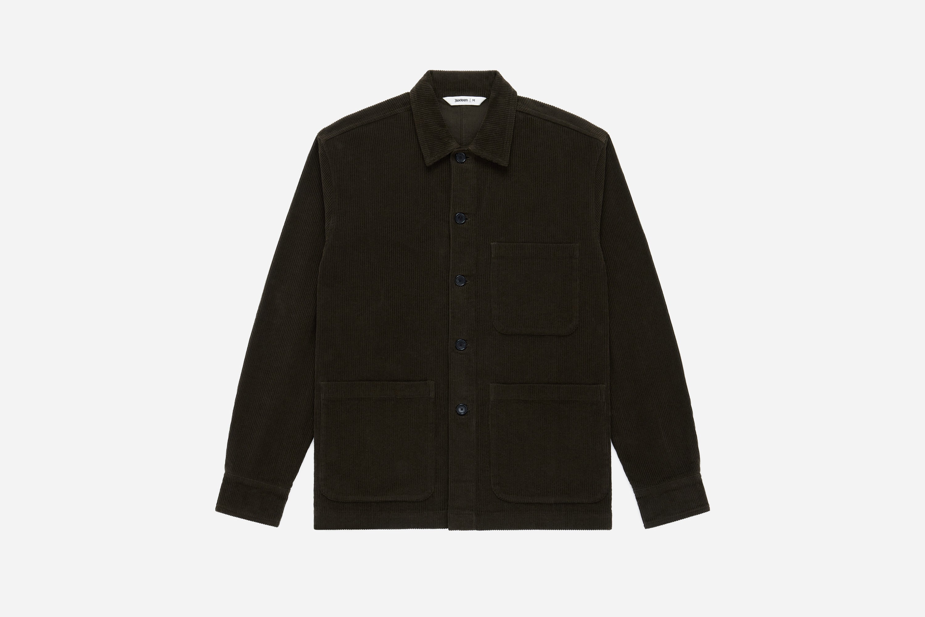 WV PROJECT正規品★24AW★Antique dyeing corduroy jacket Shop Jacket ~ Tobacco Corduroy – 3sixteen