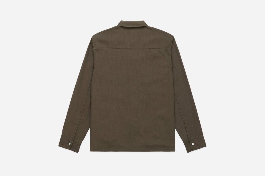 Western Overshirt ~ Earth Wool/Lyocell