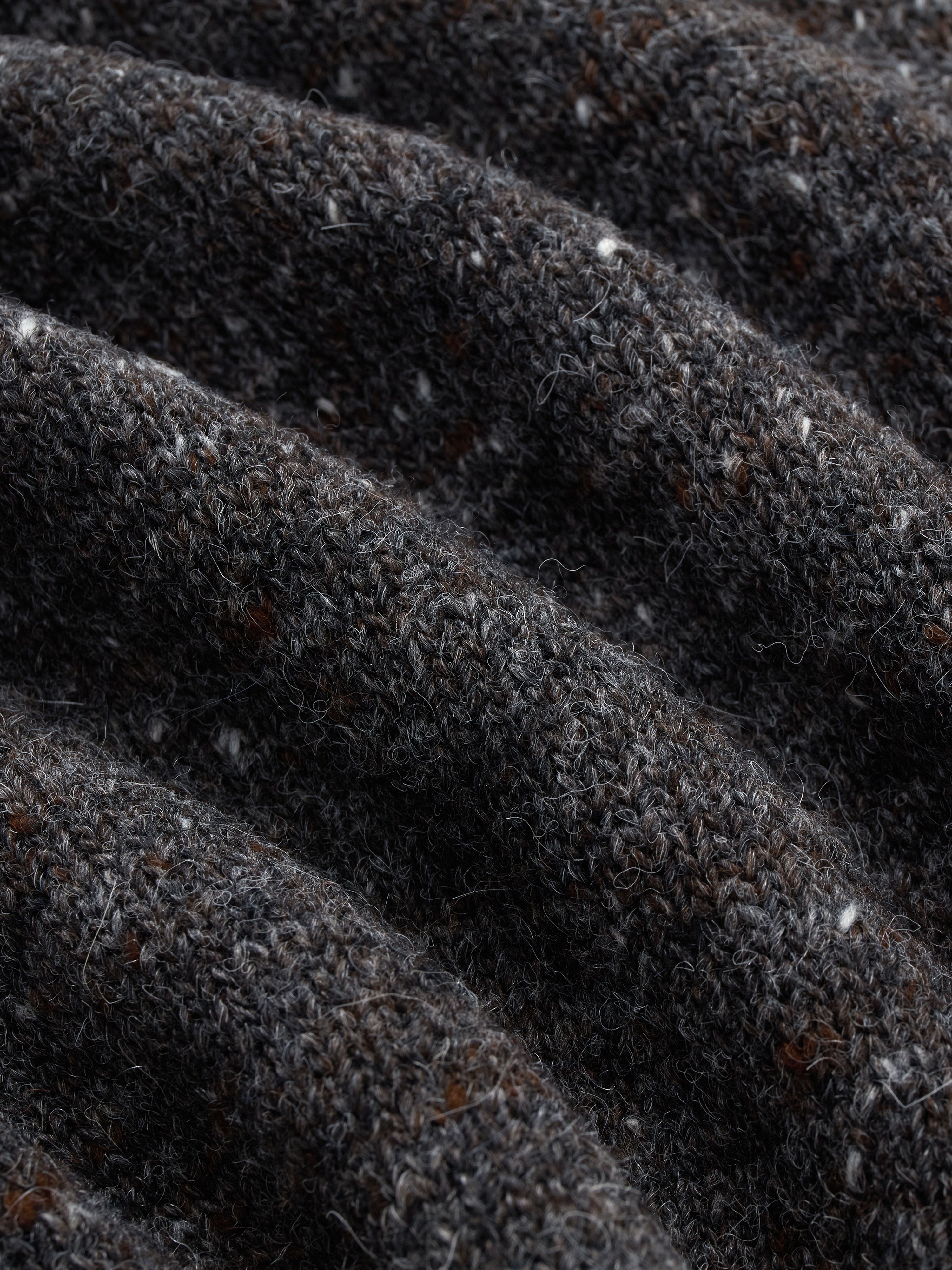 Classic Cardigan ~ Pewter Tweed – 3sixteen