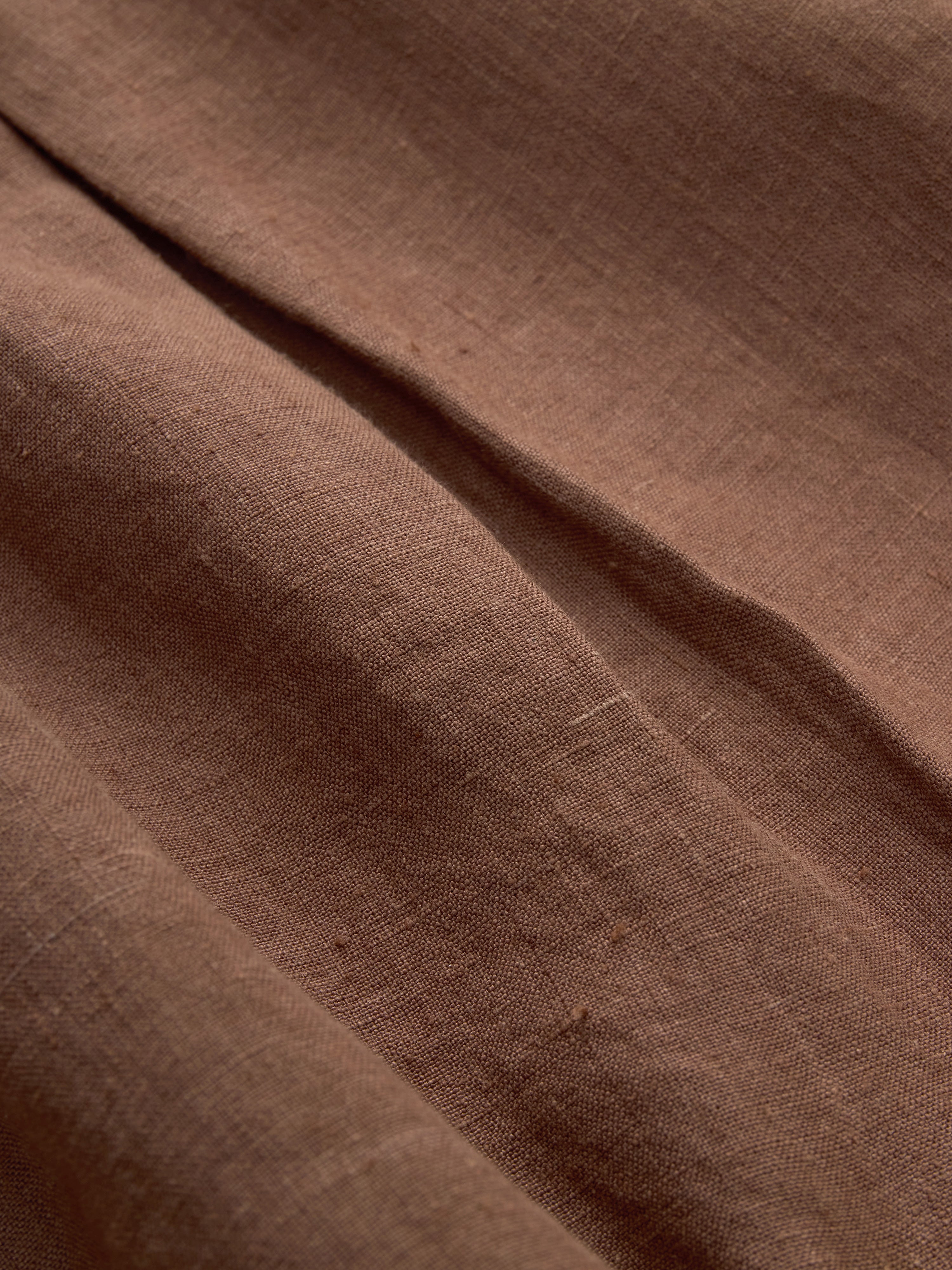 Club Collar Shirt ~ Rust Hemp – 3sixteen