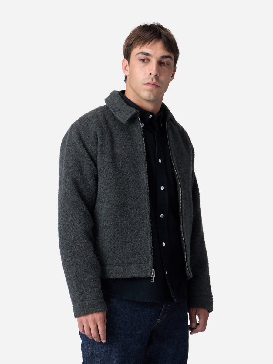 Club Jacket ~ Charcoal Boucle
