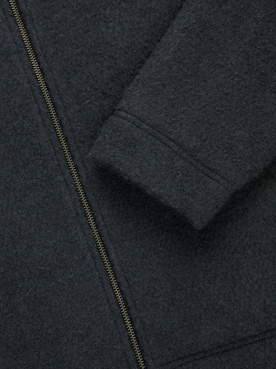 Club Jacket ~ Charcoal Boucle