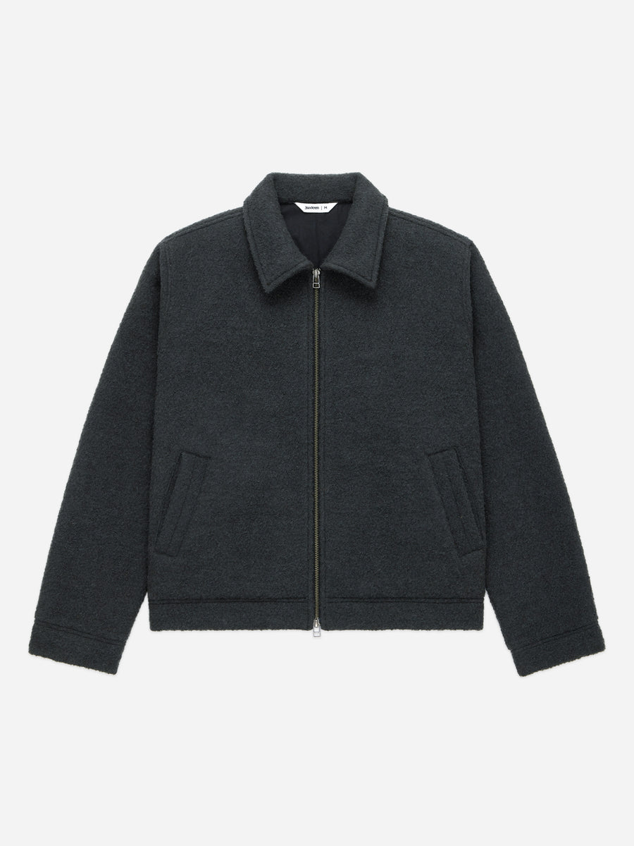 Club Jacket ~ Charcoal Boucle