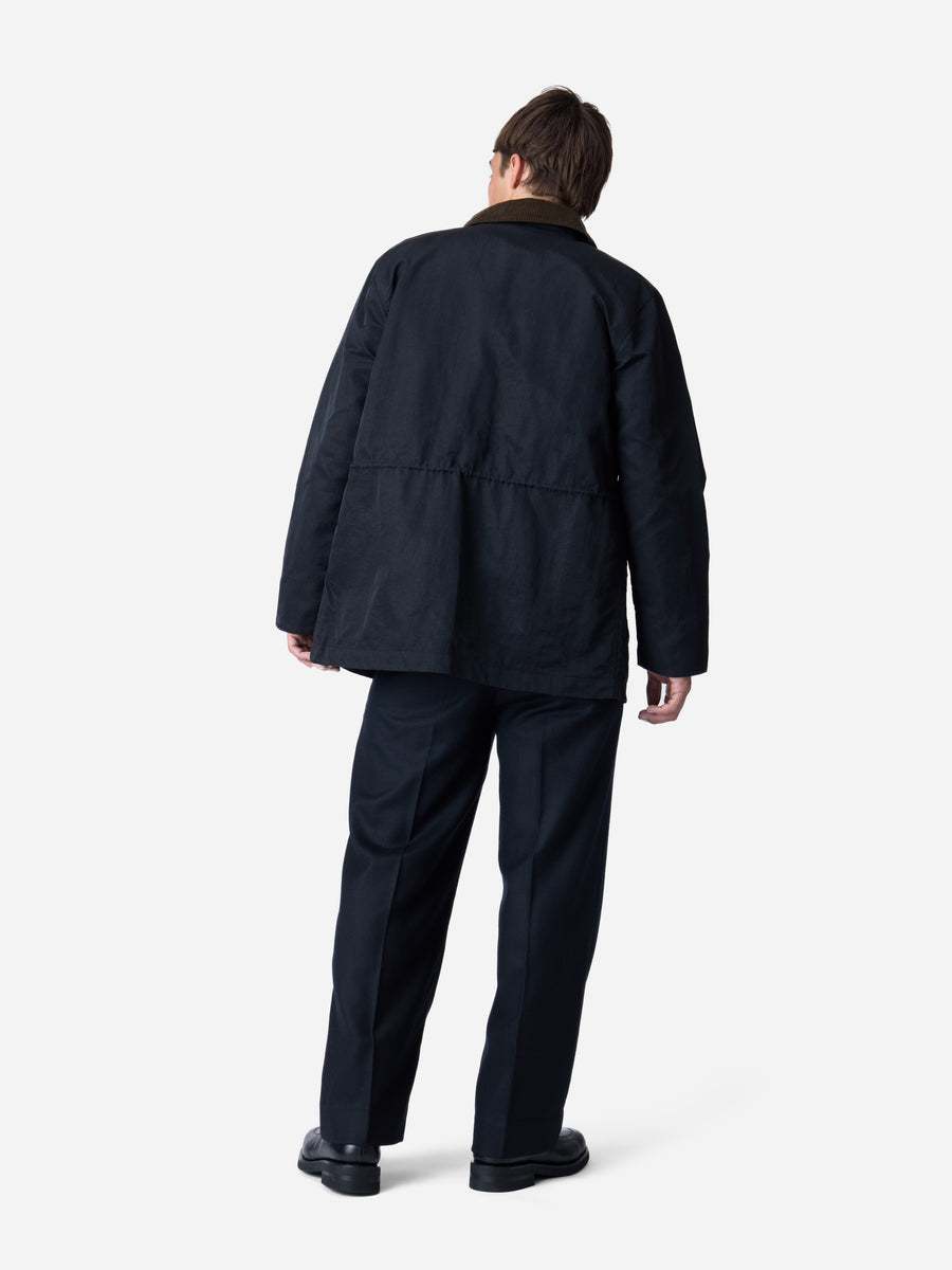 Country Jacket ~ Black Waxed Nylon