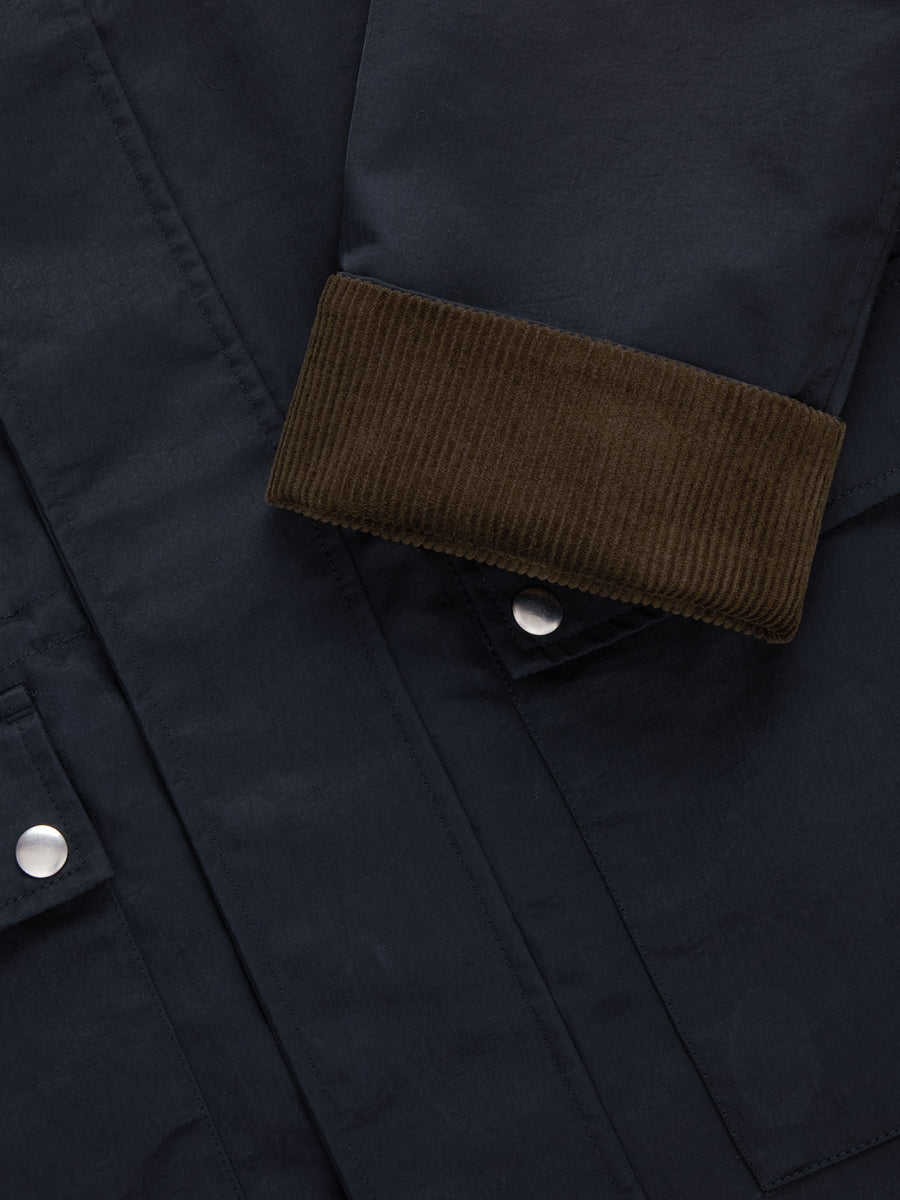 Country Jacket ~ Black Waxed Nylon