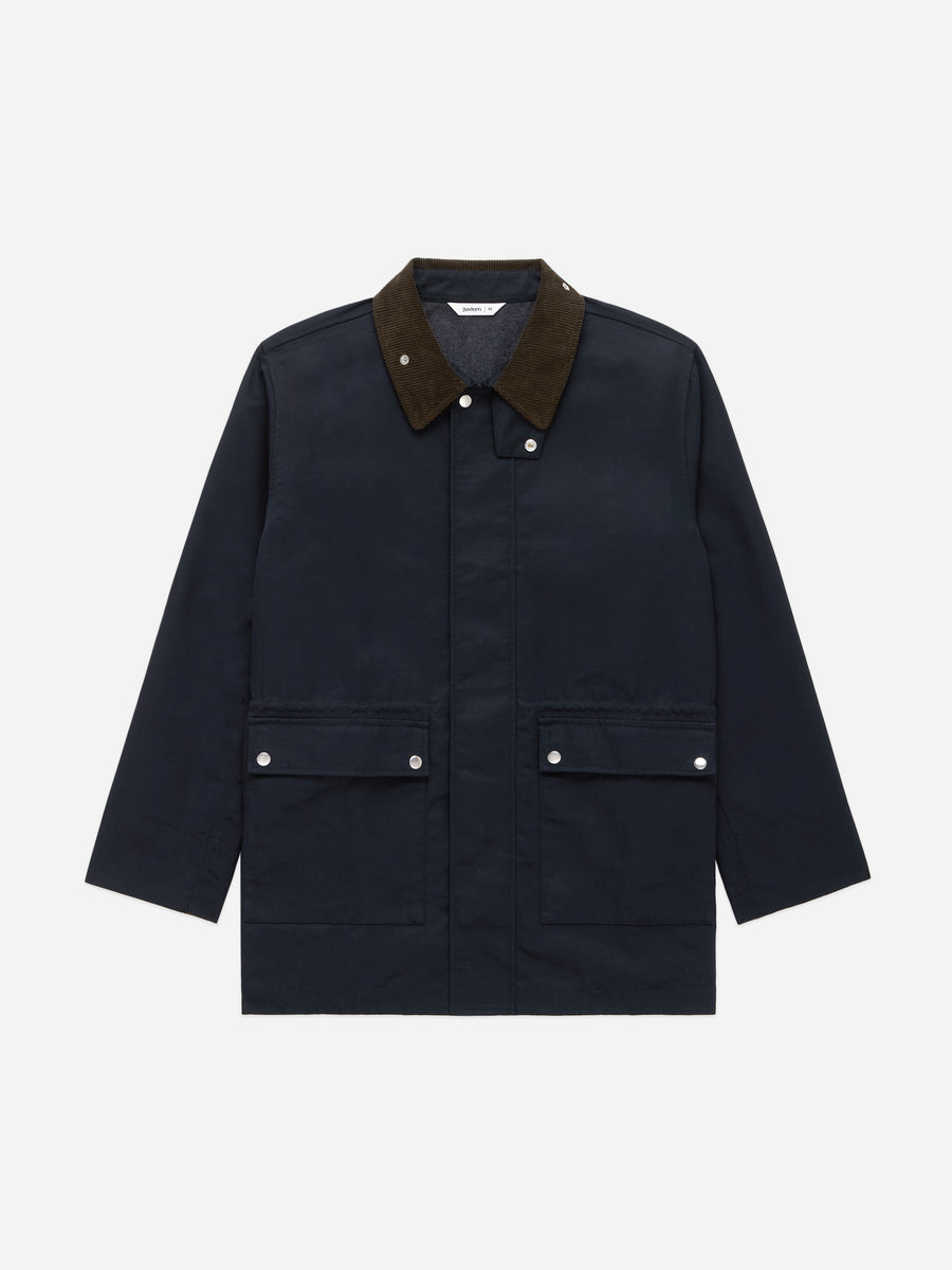 Country Jacket ~ Black Waxed Nylon