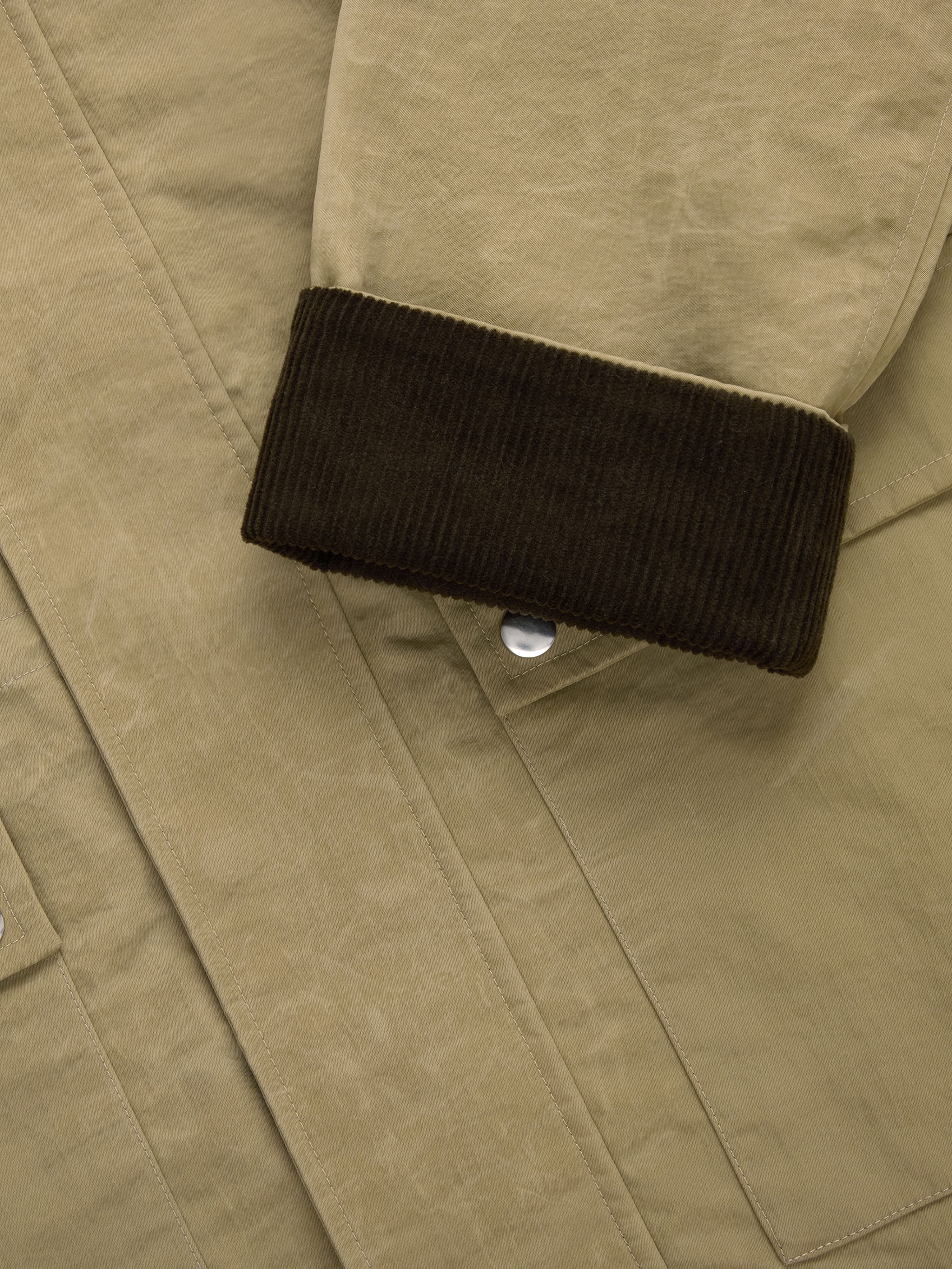 Country Jacket ~ Tan Waxed Nylon – 3sixteen