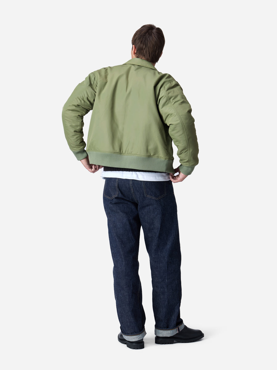 CWU Flight Jacket ~ Sage Aviator Satin