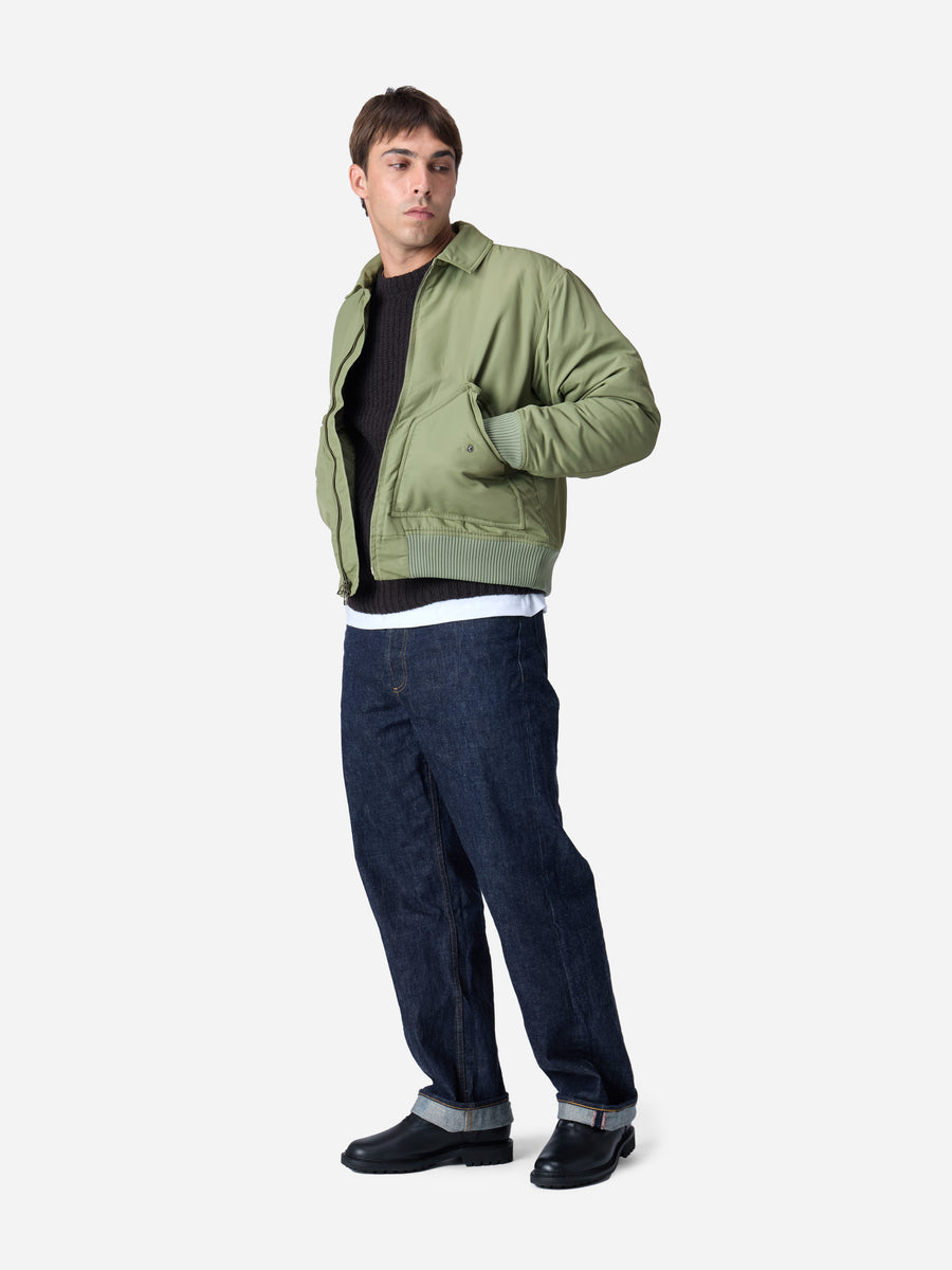 CWU Flight Jacket ~ Sage Aviator Satin