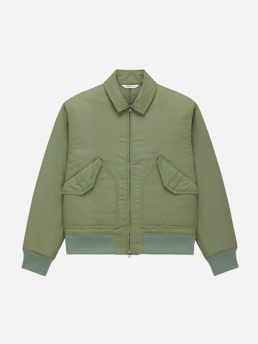 CWU Flight Jacket ~ Sage Aviator Satin