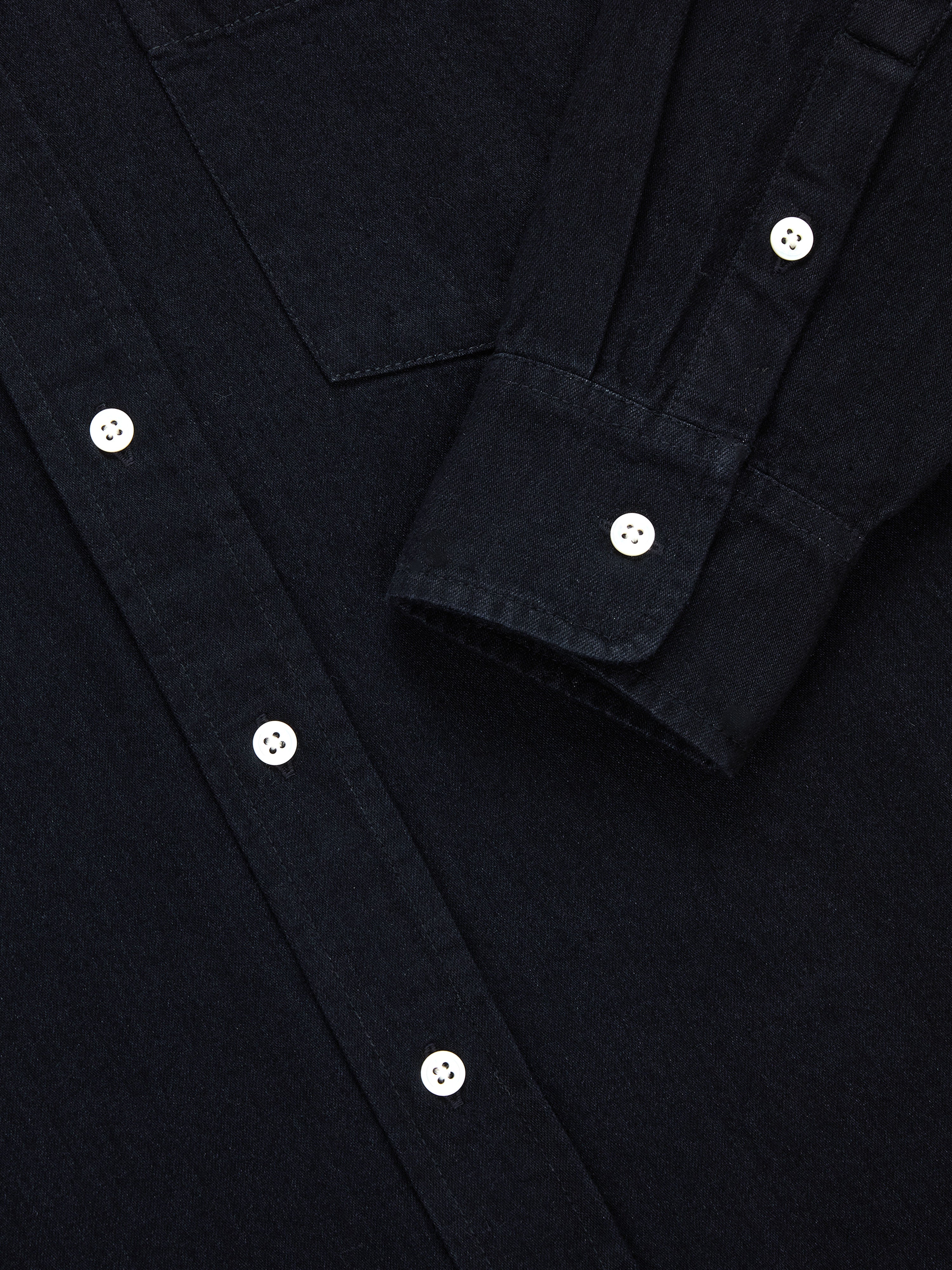 Denim BD Shirt ~ Black Selvedge – 3sixteen