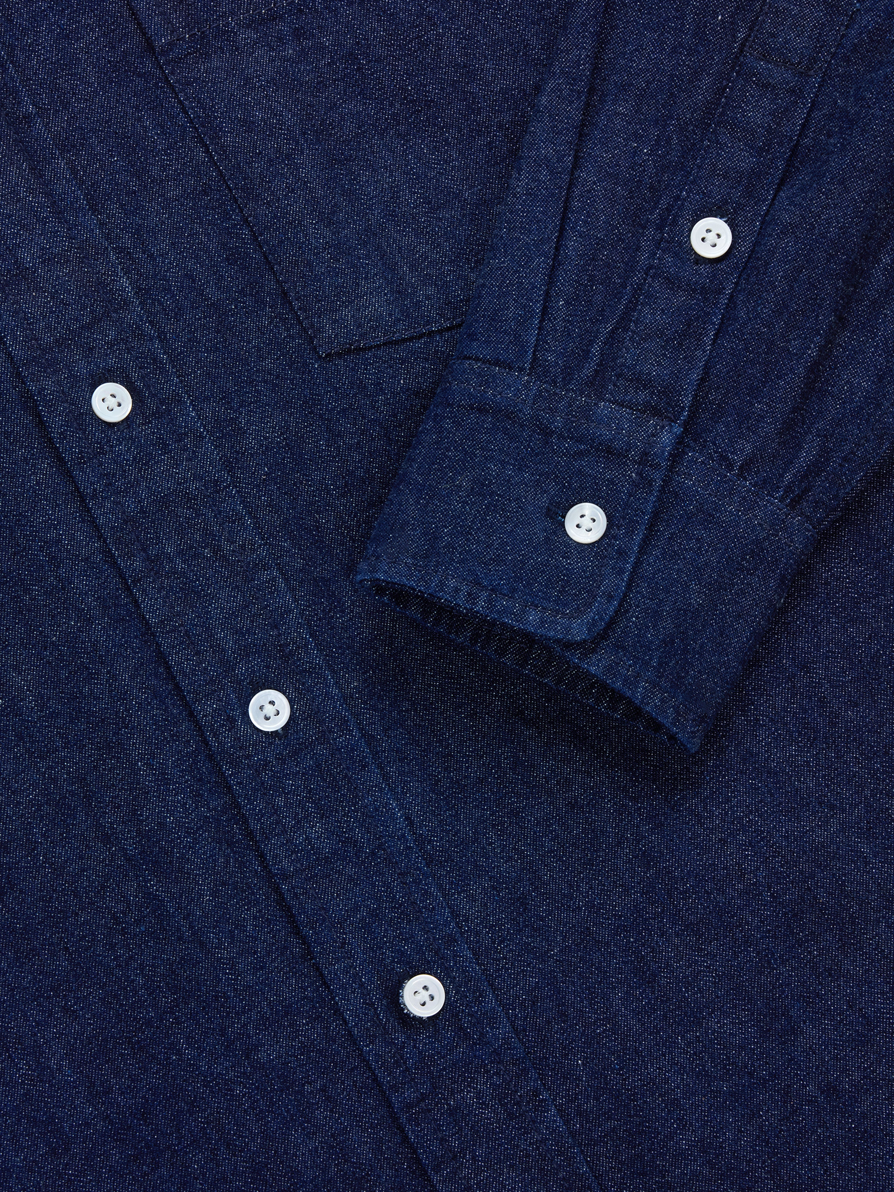 Denim BD Shirt ~ Indigo Selvedge – 3sixteen