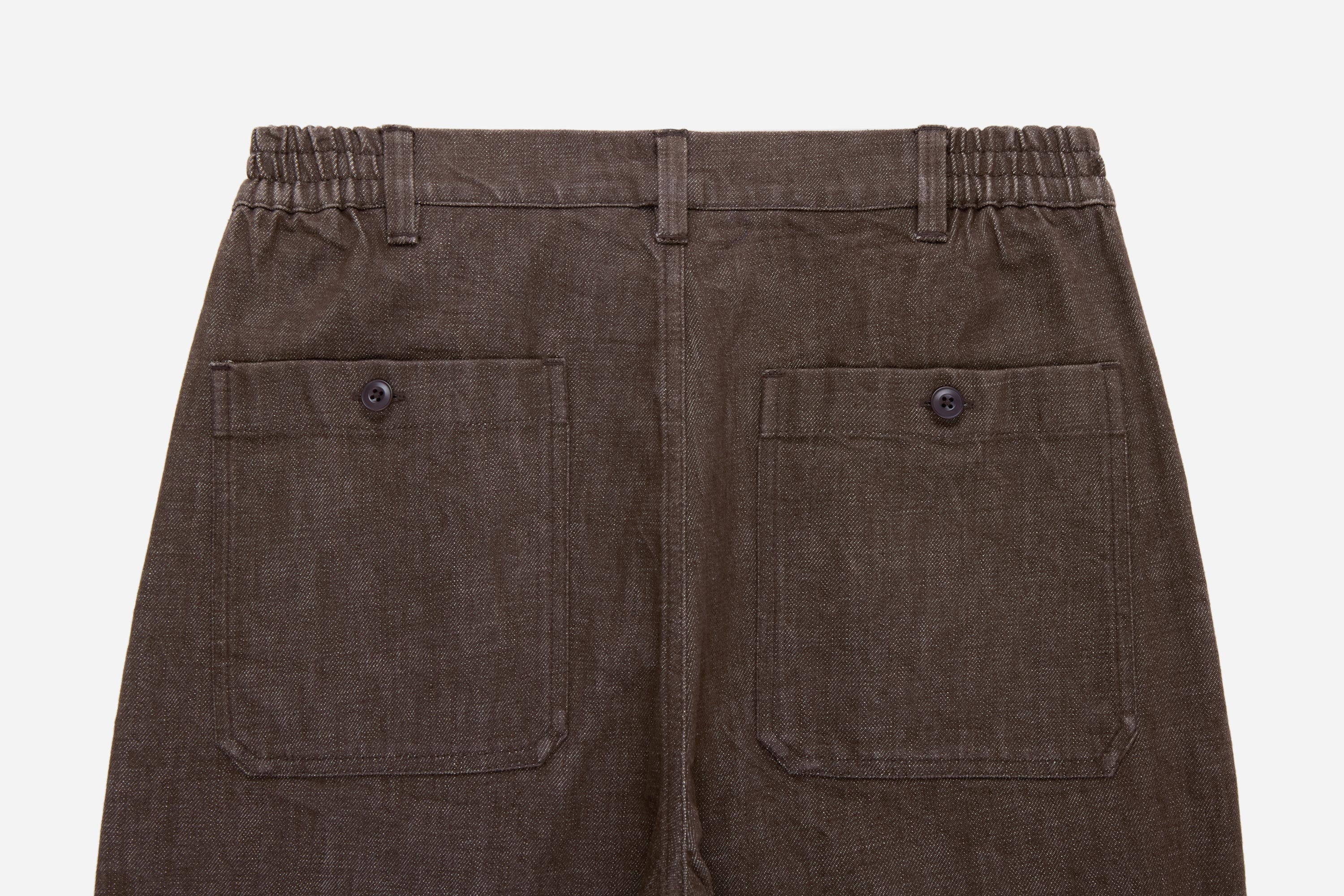 Harvest Pant ~ Brown Denim – 3sixteen