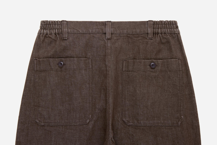 Harvest Pant ~ Brown Denim
