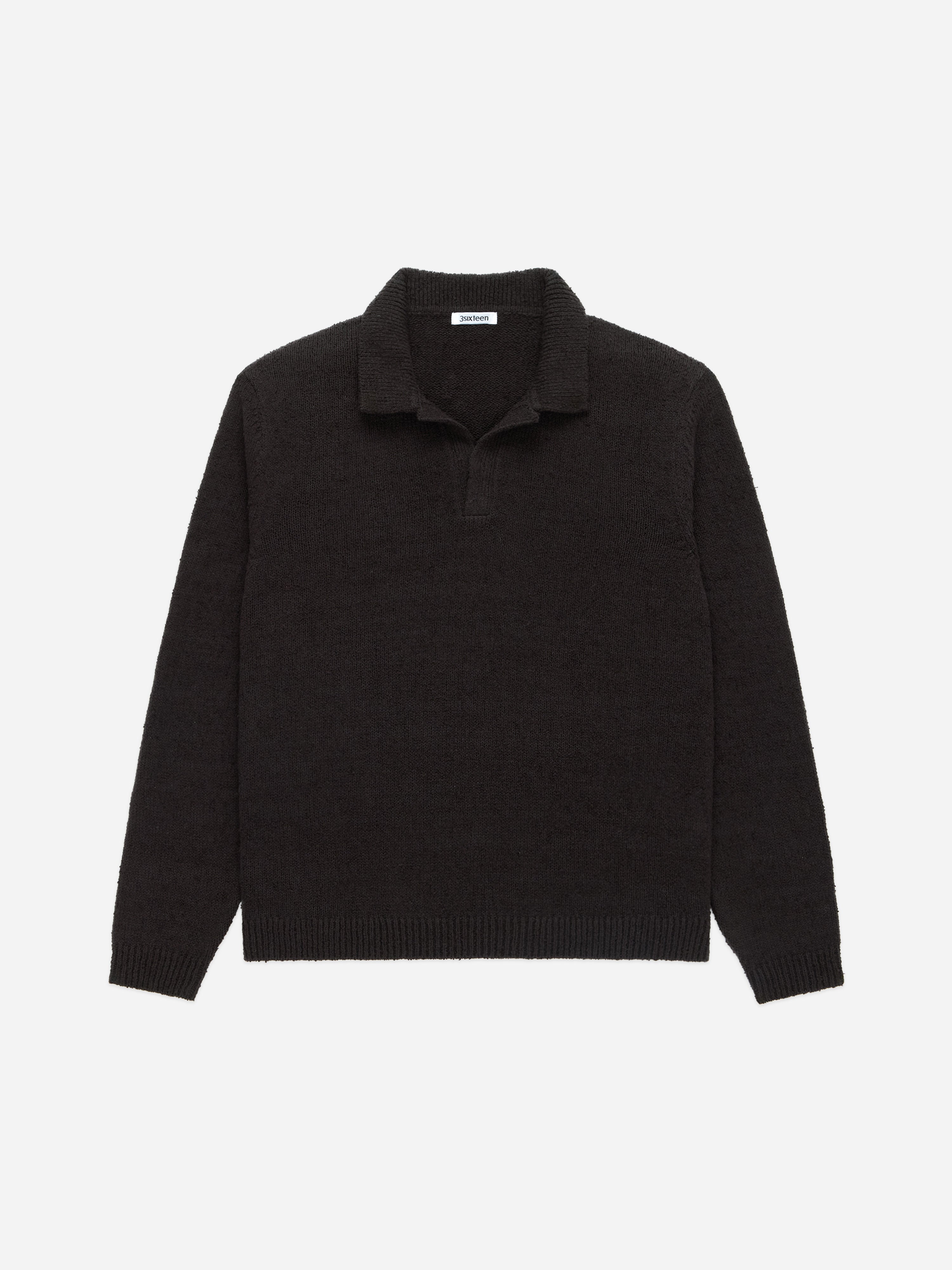 トップス TECH KNIT POLO S/S 2026SS3rd ink black WOMENS】TECH KNIT POLO S/S[BLACK] | 1LDK (ワンエルディーケー) 公式