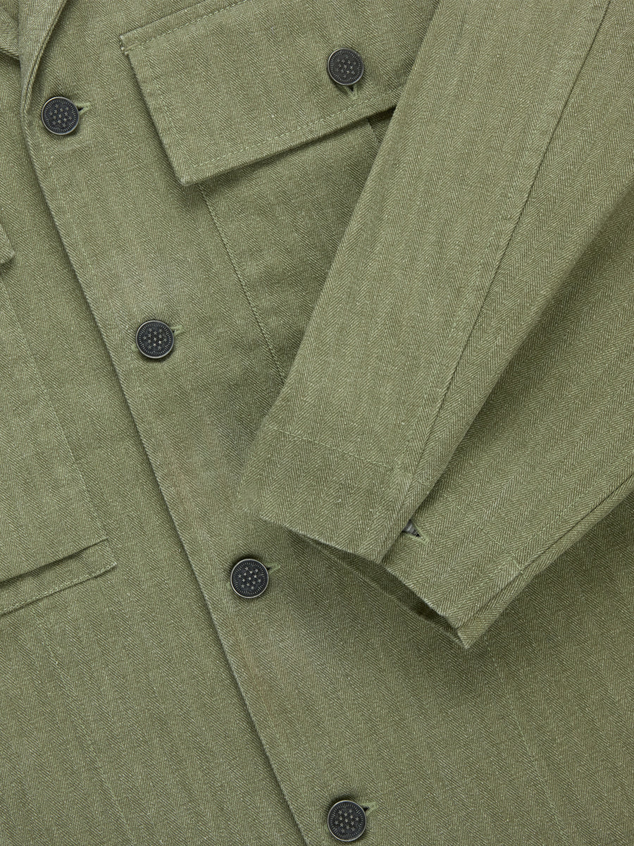 M43 Overshirt ~ Olive HBT