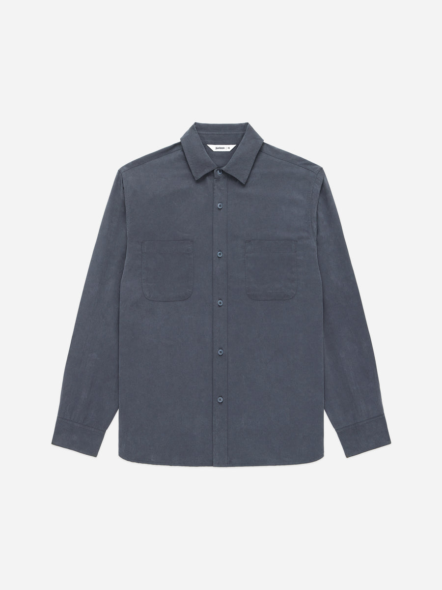 Mechanic Shirt ~ Charcoal Lyocell