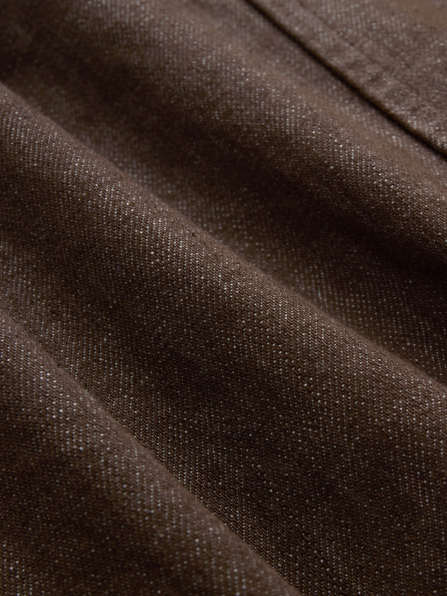 Shop Jacket ~ Brown Denim