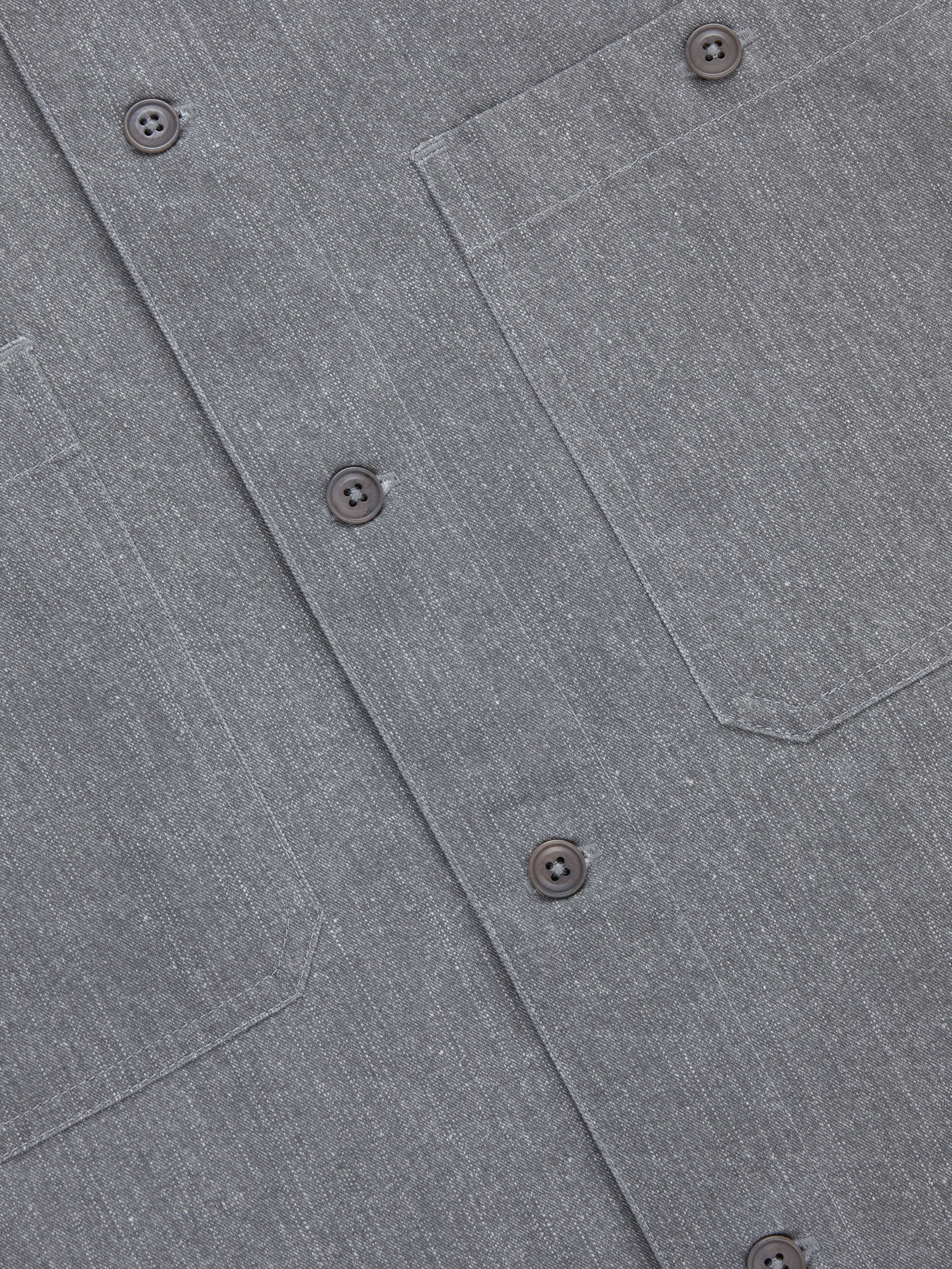 Short Sleeve Workshirt ~ Charcoal Twill – 3sixteen