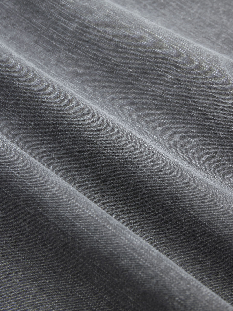 Short Sleeve Workshirt ~ Charcoal Twill