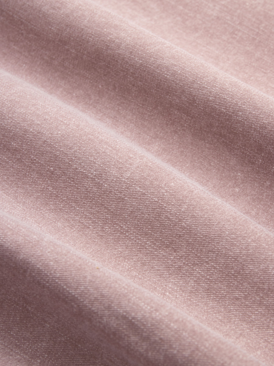 Short Sleeve Workshirt ~ Blush Twill