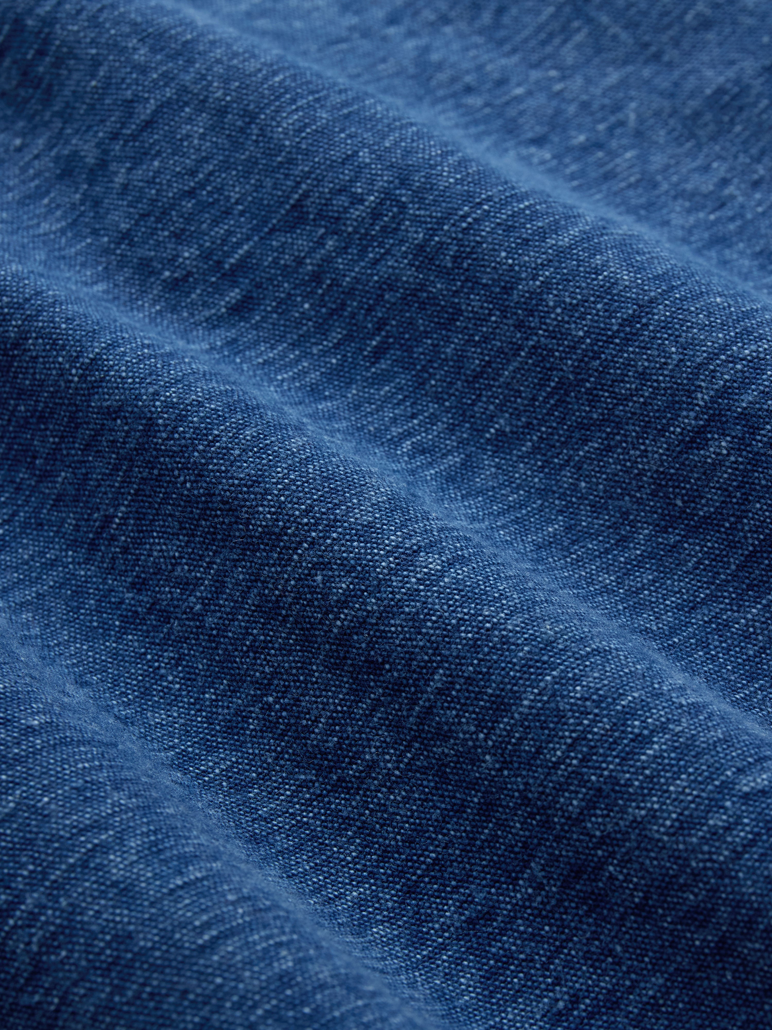 USN Overshirt ~ Stonewashed Indigo Canvas – 3sixteen