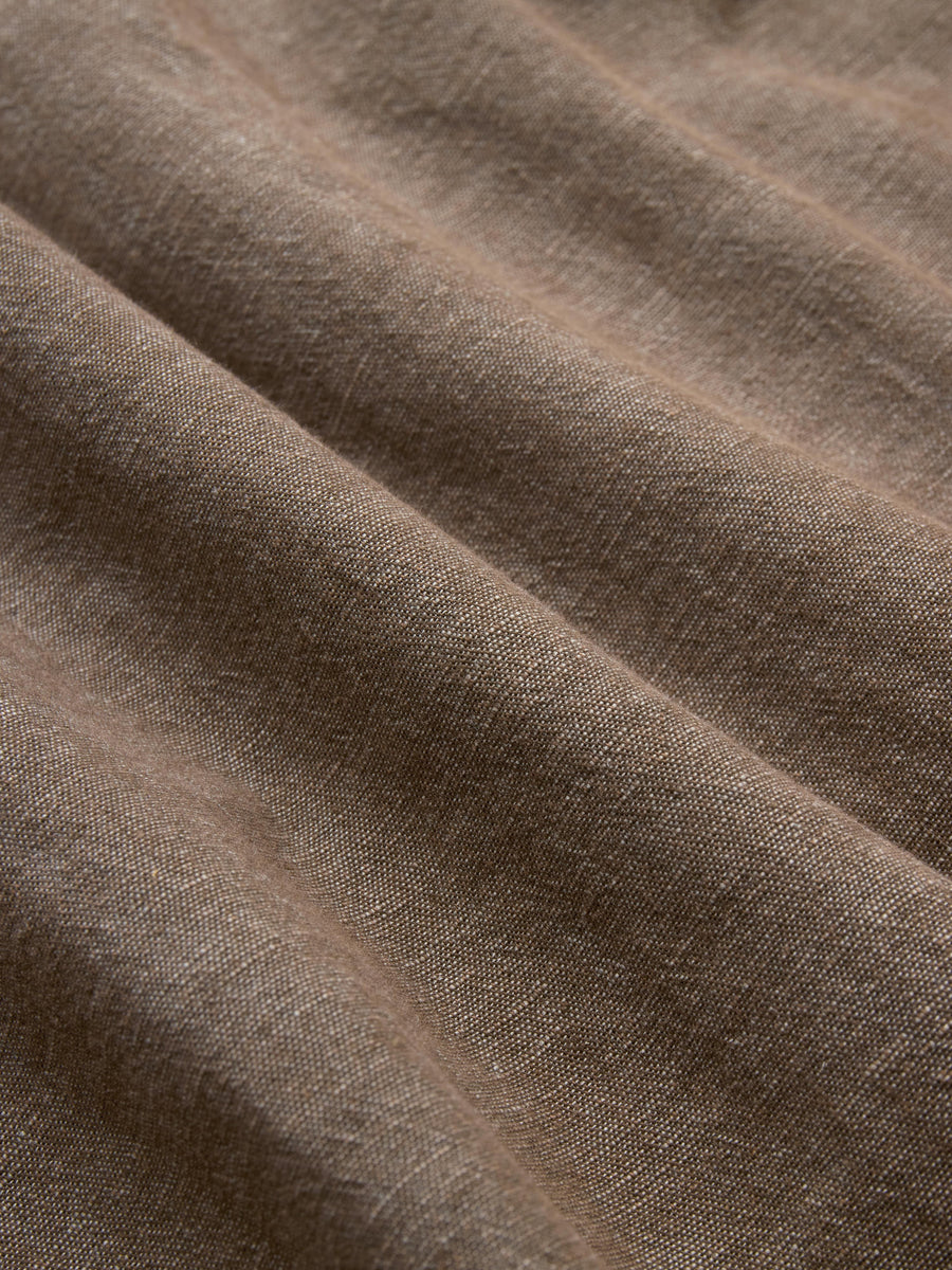 Utility Shirt ~ Brown Chambray