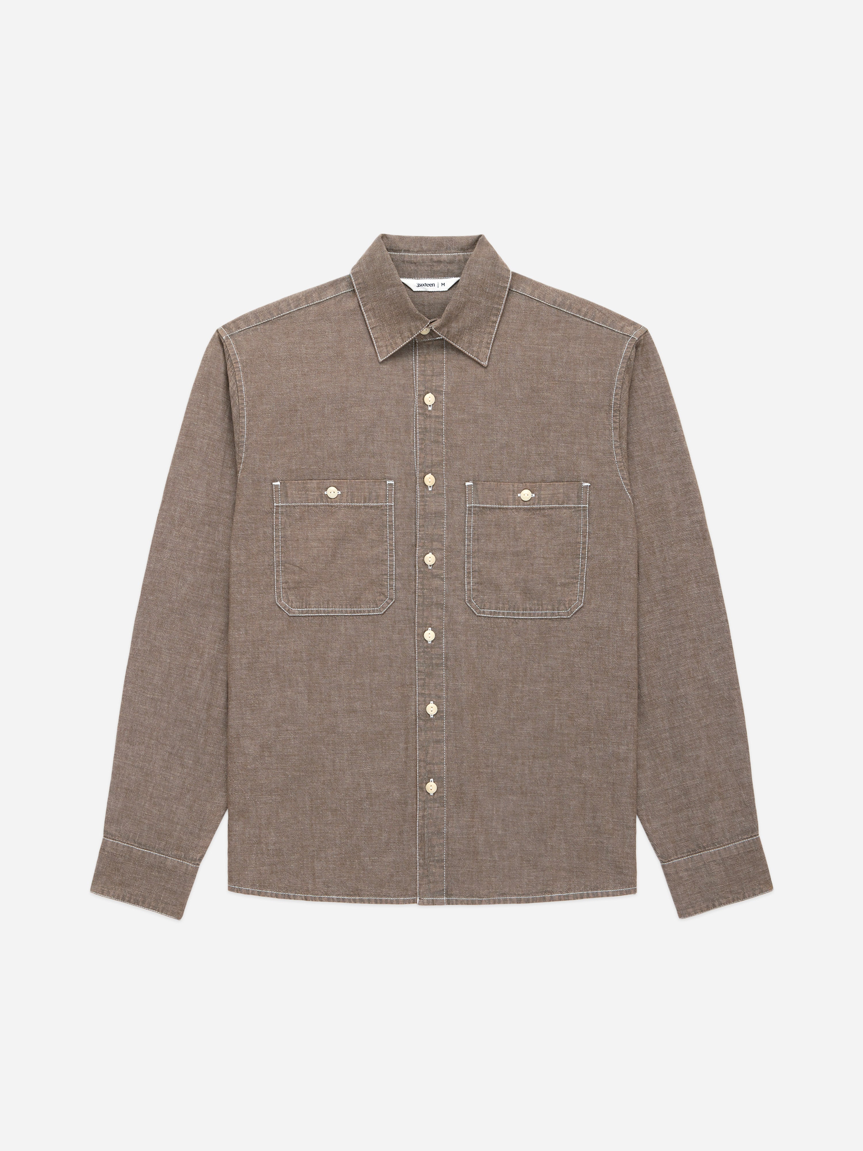 Big Oxford ~ Espresso Hemp – 3sixteen