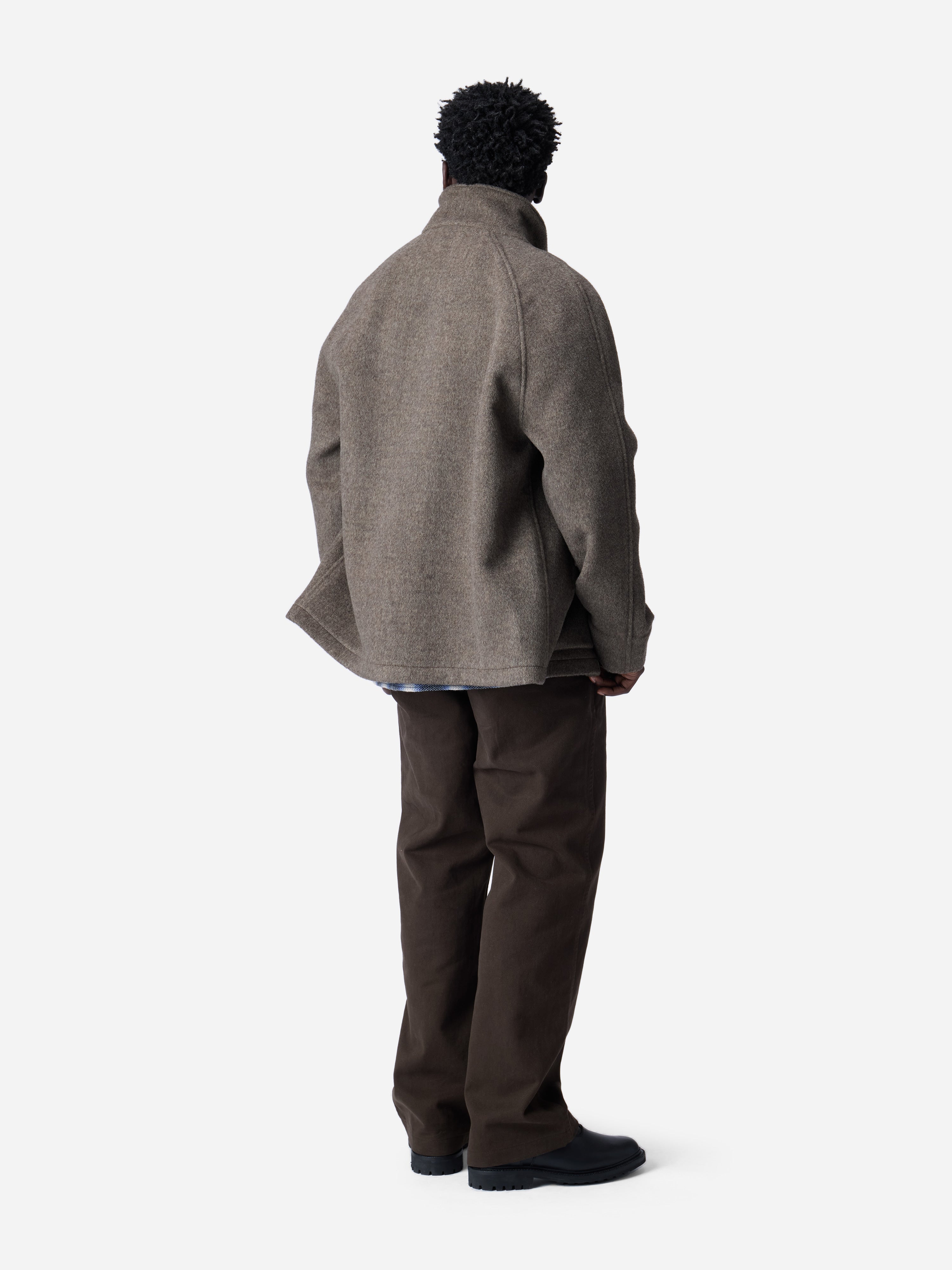 Welding Jacket ~ Tobacco Wool/Cashmere – 3sixteen