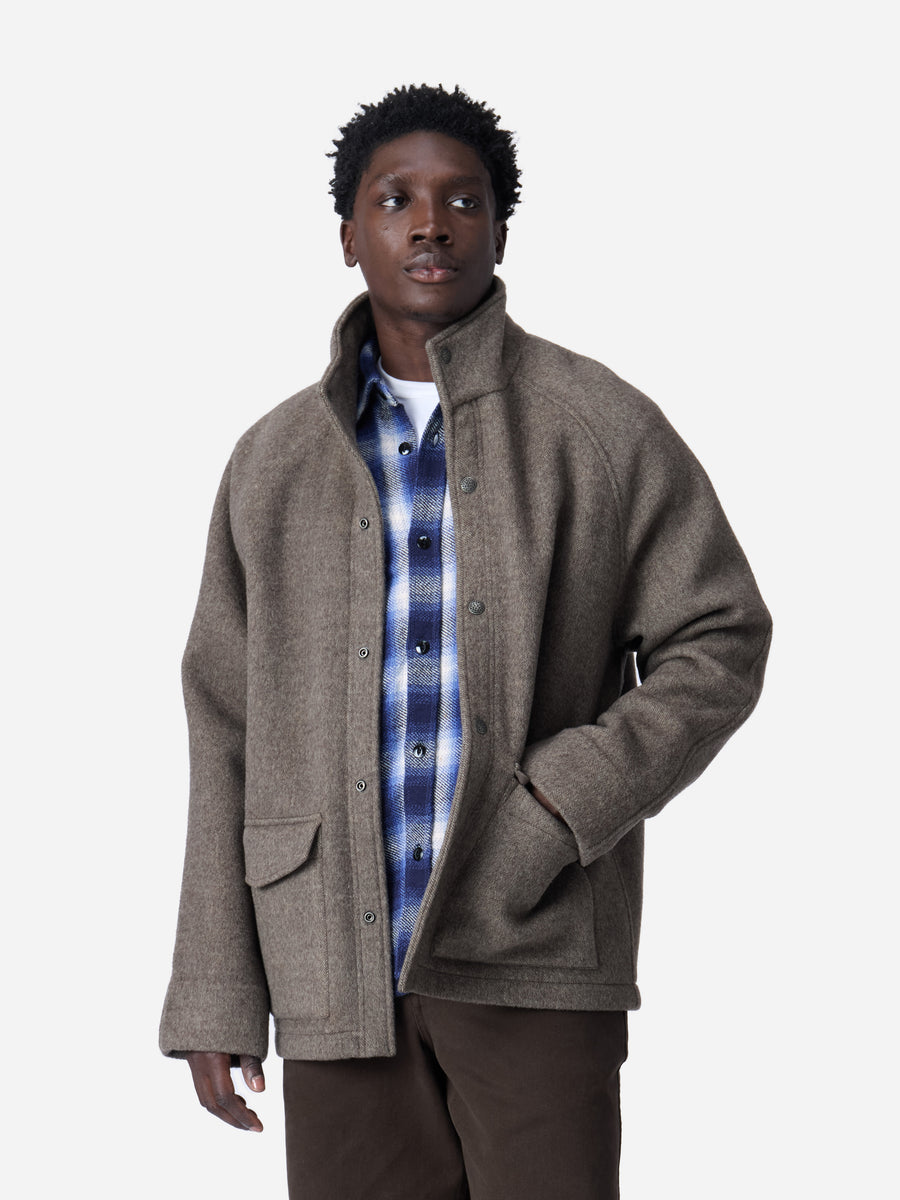 Welding Jacket ~ Tobacco Wool/Cashmere