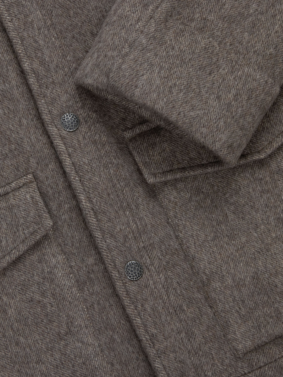 Welding Jacket ~ Tobacco Wool/Cashmere