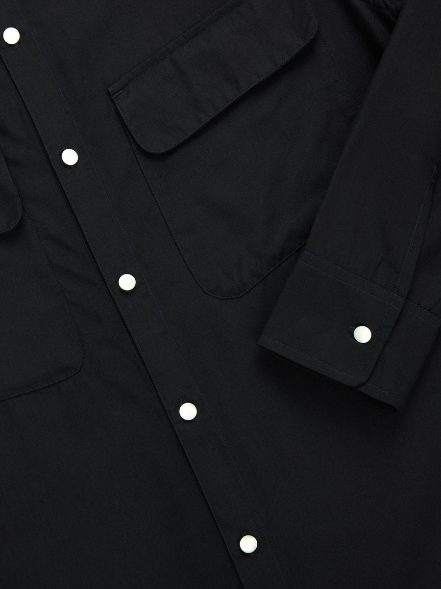 Western Overshirt ~ Black