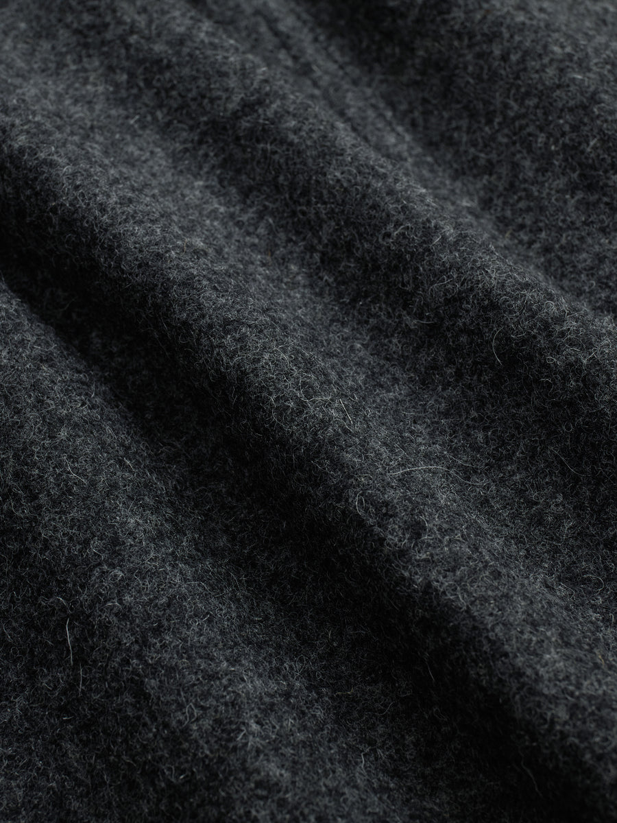 Work Blazer ~ Grey Melton Wool