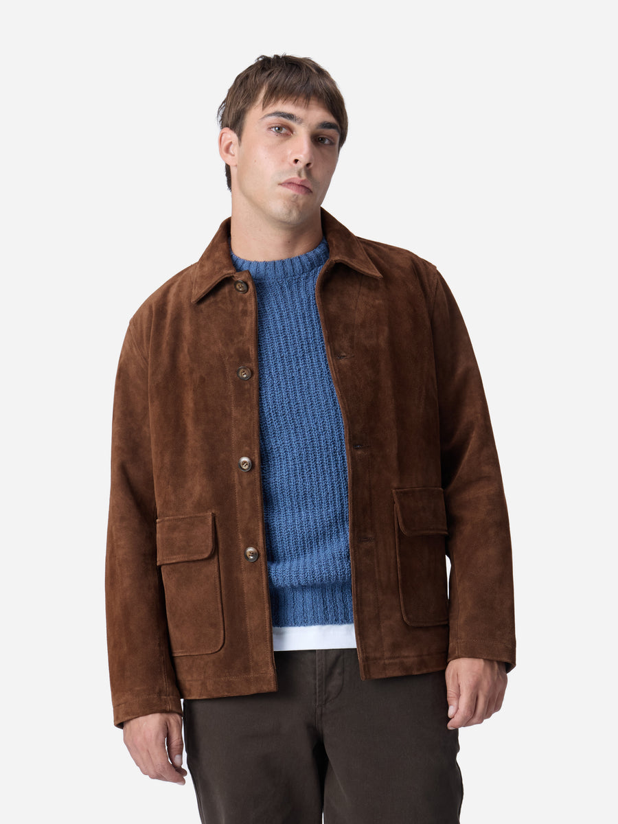 Work Jacket ~ Chocolate Suede